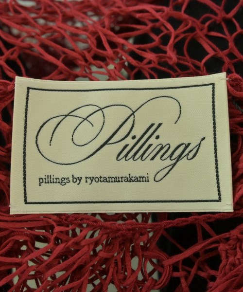 pillings（ピリングス）ワンピース 赤 サイズ:F レディース/2200631170150