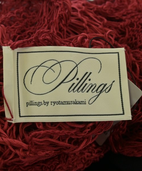 pillings（ピリングス）ニット・セーター 赤 サイズ:F レディース/2200631170167