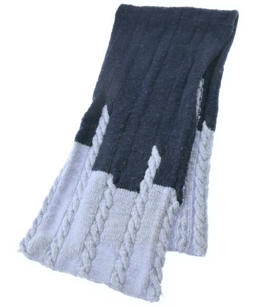 pillings(ピリングス)マフラー 紺 サイズ:-/2200631228035