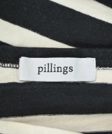 pillings（ピリングス）Tシャツ・カットソー 黒 サイズ:F レディース/2200688849238