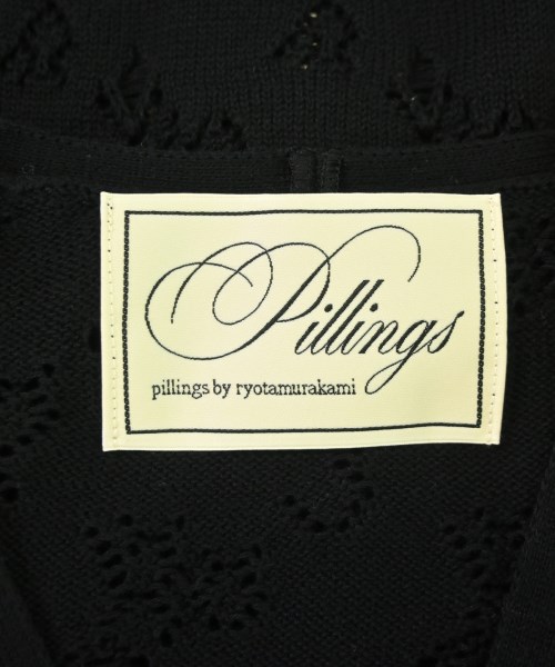 pillings（ピリングス）カーディガン 黒 サイズ:-(S位) レディース/2200686954033