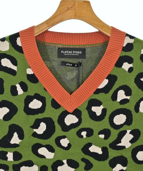 PLATEAU STUDIO（プラテールスタジオ）ベスト 緑 サイズ:2(M位) メンズ/2200558099039