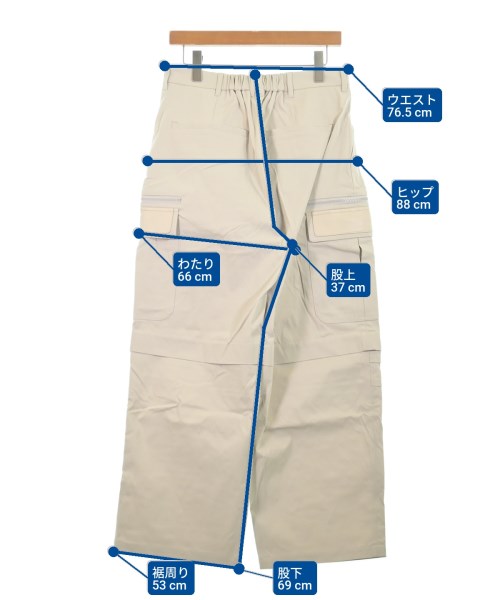 PLATEAU STUDIO（プラテールスタジオ）カーゴパンツ グレー サイズ:1(S位) メンズ/2200558099077