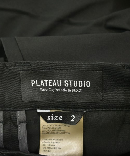 PLATEAU STUDIO（プラテールスタジオ）カーゴパンツ 黒 サイズ:2(M位) メンズ/2200558099107