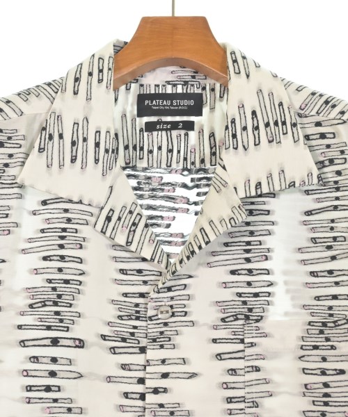 PLATEAU STUDIO（プラテールスタジオ）カジュアルシャツ 白 サイズ:2(M位) メンズ/2200558099114