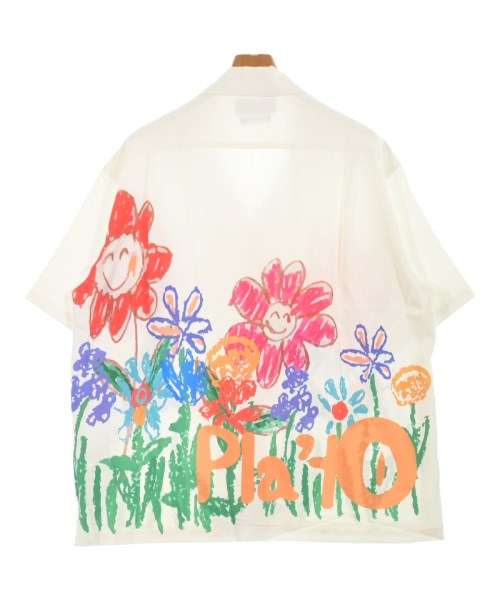 PLATEAU STUDIO（プラテールスタジオ）カジュアルシャツ 白 サイズ:1(S位) メンズ/2200558099121