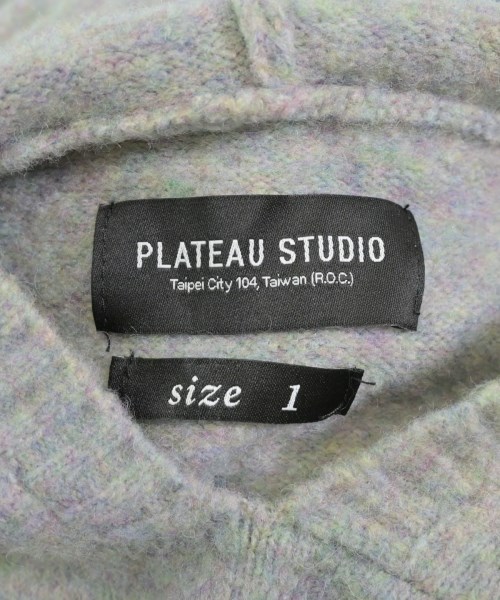PLATEAU STUDIO（プラテールスタジオ）ニット・セーター グレー サイズ:1(S位) メンズ/2200616797037