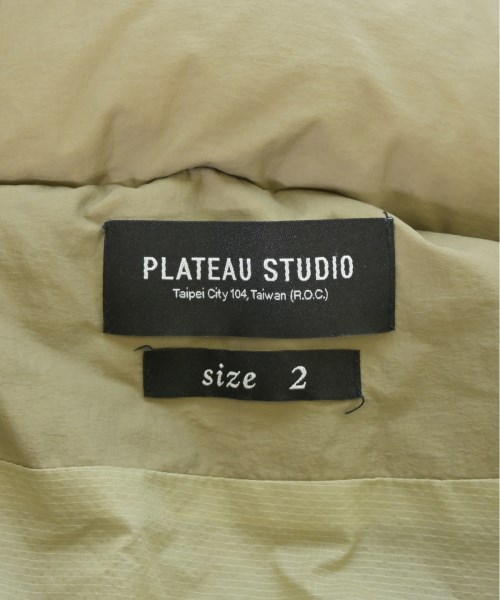 PLATEAU STUDIO（プラテールスタジオ）ダウンジャケット/ダウンベスト カーキ サイズ:2(M位) メンズ/2200680598011