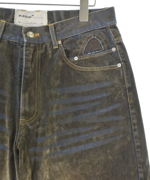 PLATEAU STUDIO（プラテールスタジオ）デニムパンツ カーキ サイズ:2(M位) メンズ/2200680598035