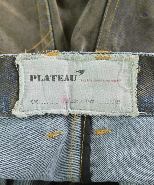PLATEAU STUDIO（プラテールスタジオ）デニムパンツ グレー サイズ:1(S位) メンズ/2200712465021