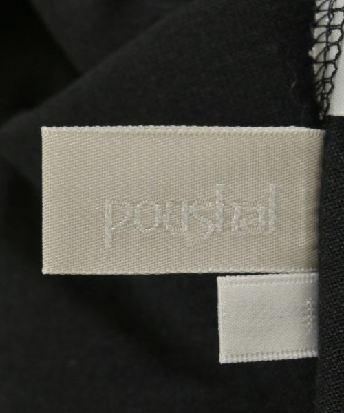 poushal（ポーシャル）Tシャツ・カットソー 黒 サイズ:40(M位) レディース/2200721112435
