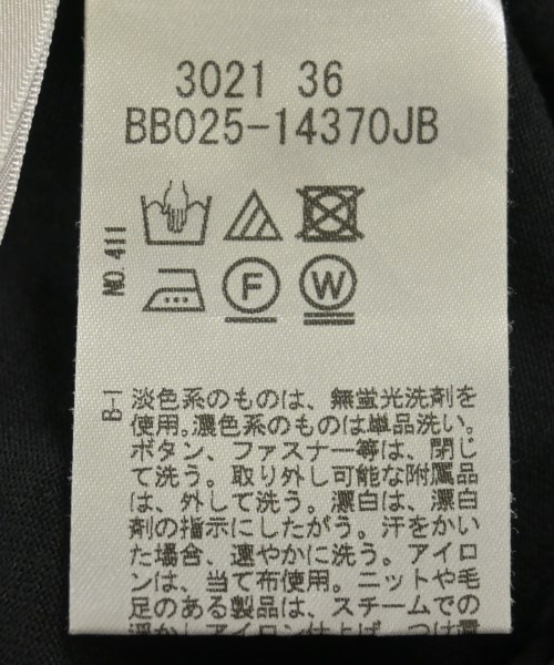 poushal（ポーシャル）Tシャツ・カットソー 黒 サイズ:40(M位) レディース/2200721112435