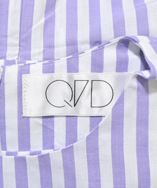 QFD（キューエフディー）ワンピース 紫 サイズ:38(M位) レディース/2200661481059