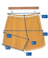 RYE TENDER（ライテンダー）ショートパンツ 黄 サイズ:0(XS位) レディース/2200626674045