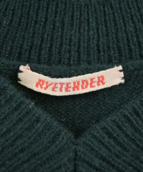 RYE TENDER（ライテンダー）ベスト 緑 サイズ:1(S位) レディース/2200692534021