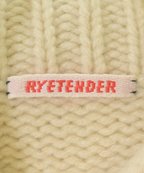 RYE TENDER（ライテンダー）ニット・セーター 白 サイズ:0(XS位) メンズ/2200646283128