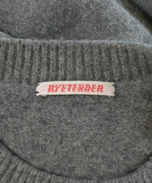 RYE TENDER（ライテンダー）ニット・セーター グレー サイズ:2(M位) メンズ/2200645200058