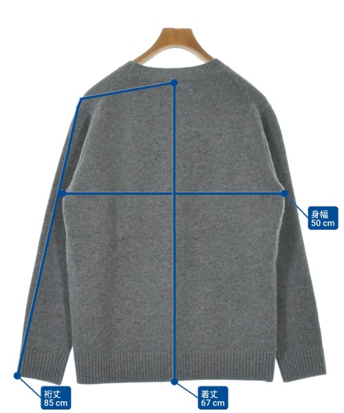 RYE TENDER（ライテンダー）ニット・セーター グレー サイズ:2(M位) メンズ/2200645200058