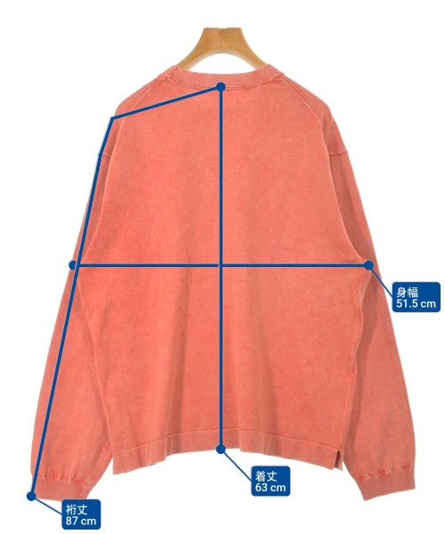 RYE TENDER（ライテンダー）Tシャツ・カットソー オレンジ サイズ:1(S位) レディース/2200665264054