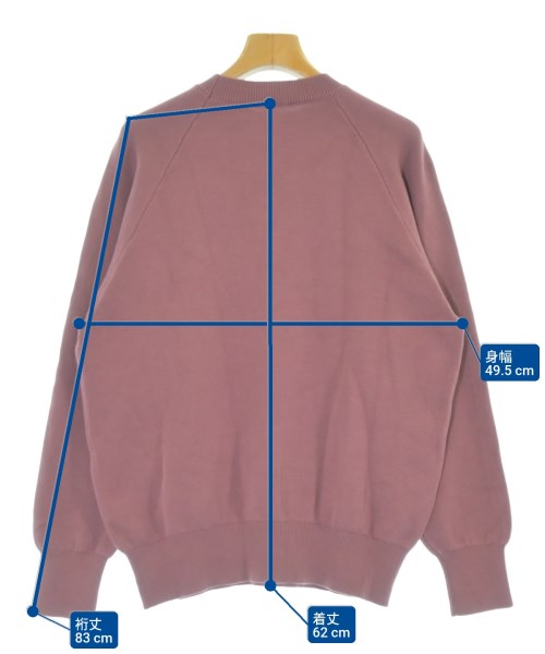 RYE TENDER（ライテンダー）ニット・セーター 赤 サイズ:1(S位) レディース/2200666951014