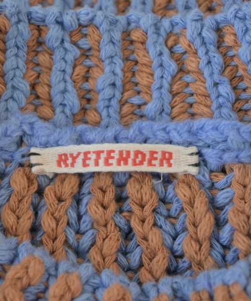 RYE TENDER（ライテンダー）ニット・セーター 青 サイズ:0(XS位) レディース/2200668057073