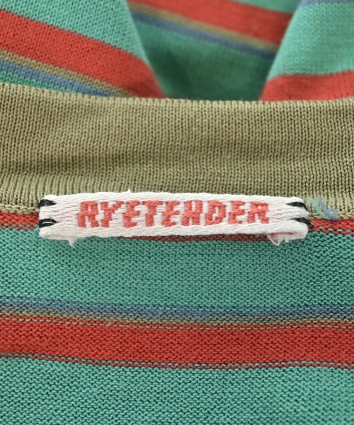 RYE TENDER（ライテンダー）Tシャツ・カットソー 緑 サイズ:0(XS位) レディース/2200724231072