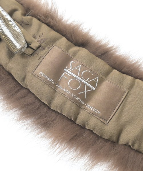 SAGA FOX（サガフォックス）マフラー 茶 サイズ:- レディース/2200654976135