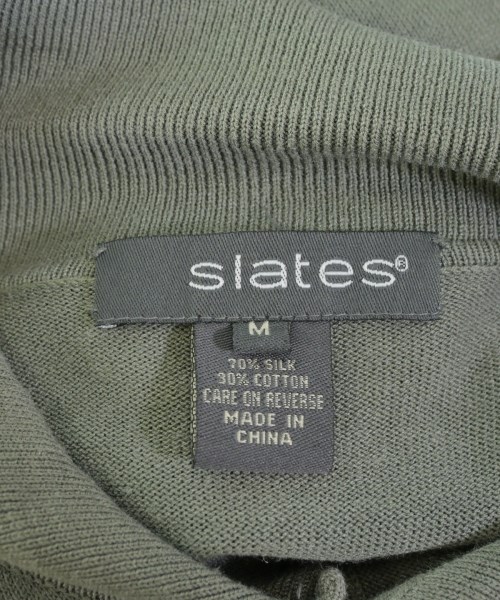 slates（スレーツ）ニット・セーター カーキ サイズ:M メンズ/2200689631023