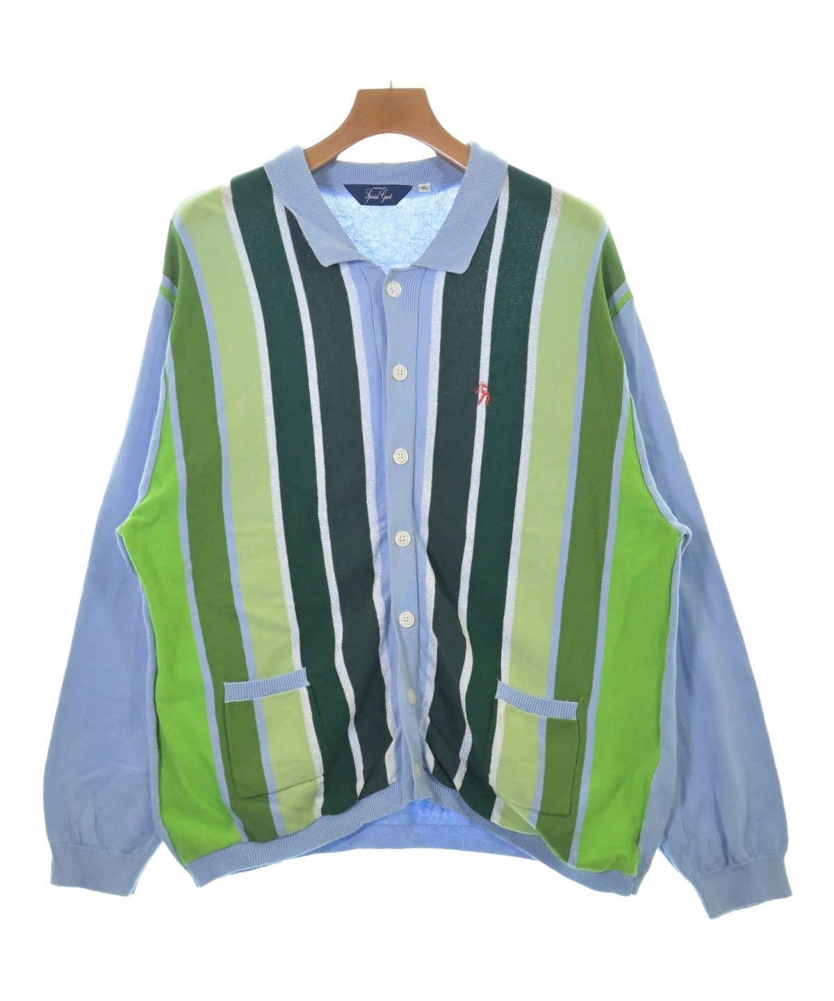 SPECIAL GUEST（スペシャルゲスト）ニット・セーター 青 サイズ:XL