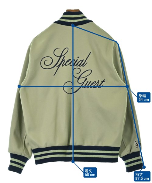 SPECIAL GUEST（スペシャルゲスト）スタジャン 緑 サイズ:M メンズ/2200622397054