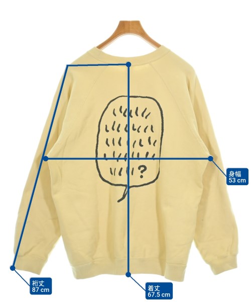 sportswear（スポーツウェア）スウェット 黄 サイズ:L メンズ/2200626684075