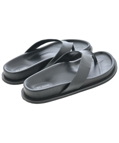 ST.AGNI（セントアグニ）サンダル 黒 サイズ:EU38(24.5cm位) レディース/2200636370104