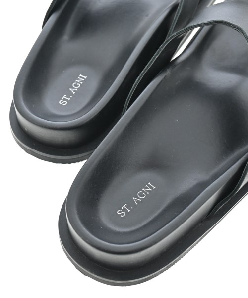 ST.AGNI（セントアグニ）サンダル 黒 サイズ:EU38(24.5cm位) レディース/2200636370104