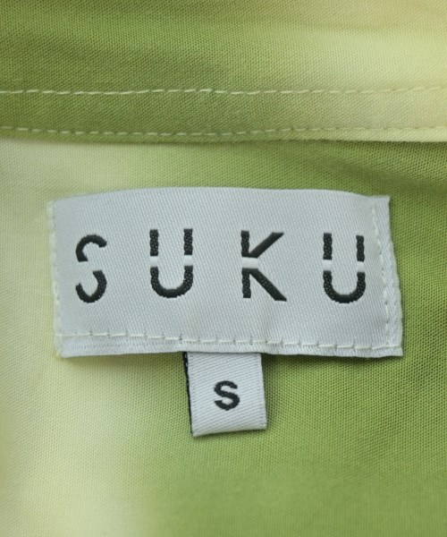 SUKU（スク）ドレスシャツ 緑 サイズ:S メンズ/2200682214049