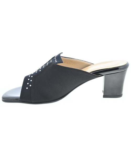 t.inaba（ティーイナバ）サンダル 黒 サイズ:24.5cm レディース/2200640423094