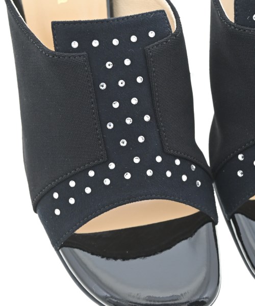 t.inaba（ティーイナバ）サンダル 黒 サイズ:24.5cm レディース/2200640423094