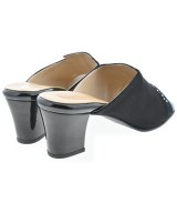 t.inaba（ティーイナバ）サンダル 黒 サイズ:24.5cm レディース/2200640423094