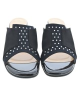 t.inaba（ティーイナバ）サンダル 黒 サイズ:24.5cm レディース/2200640423094