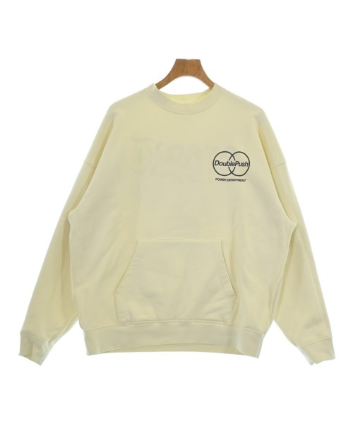 TAIN DOUBLE PUSH（タインダブルプッシュ）スウェット 白 サイズ:L メンズ/2200624393054