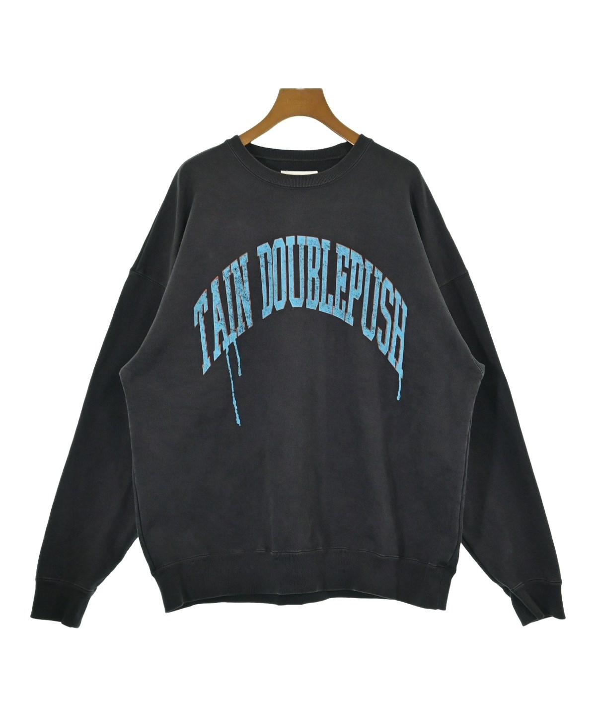 TAIN DOUBLE PUSH（タインダブルプッシュ）スウェット グレー サイズ:L