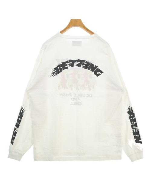 TAIN DOUBLE PUSH（タインダブルプッシュ）Tシャツ・カットソー 白 サイズ:L メンズ/2200671015107