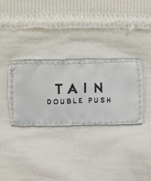 TAIN DOUBLE PUSH（タインダブルプッシュ）Tシャツ・カットソー 白 サイズ:L メンズ/2200671015107