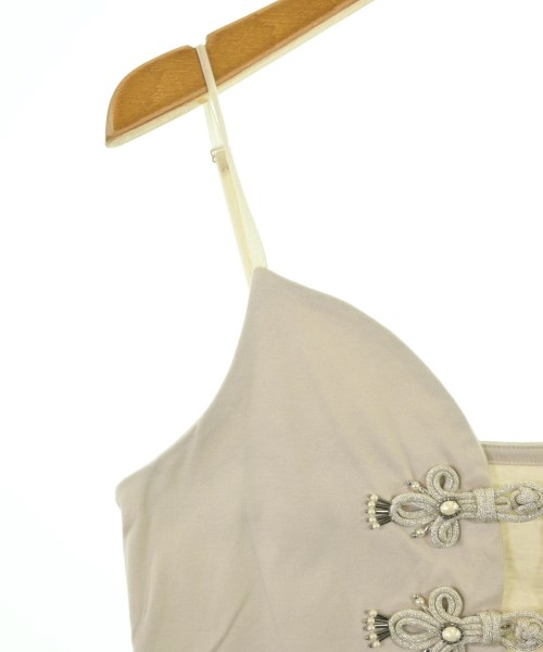 tanakadaisuke（タナカダイスケ）キャミソール ベージュ サイズ:F レディース/2200655417163