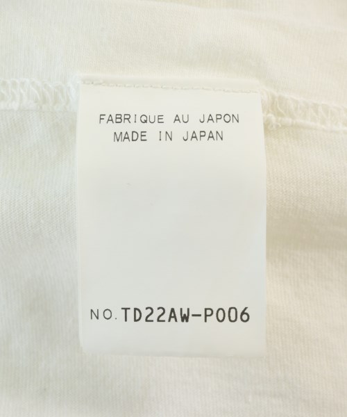 tanakadaisuke（タナカダイスケ）Tシャツ・カットソー 白 サイズ:2(M位) レディース/2200724503094