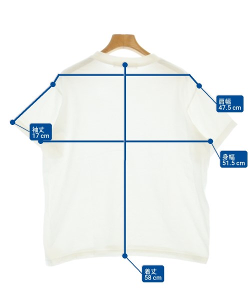 tanakadaisuke（タナカダイスケ）Tシャツ・カットソー 白 サイズ:2(M位) レディース/2200724503094