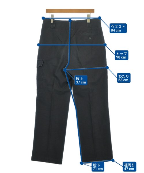 Tangent（タンジェント）カーゴパンツ 黒 サイズ:48(L位) メンズ/2200679588023