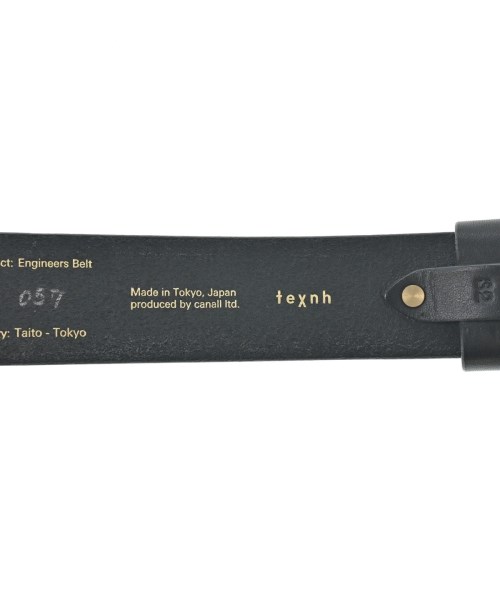 texnh（テクネ）ベルト 黒 サイズ:32 レディース/2200639954011