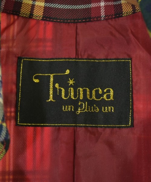 Trinca un Plus un（トリンカアンプリュアン）トレンチコート 赤 サイズ:M レディース/2200712689021