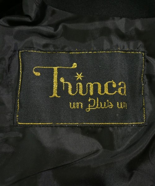 Trinca un Plus un（トリンカアンプリュアン）ワンピース 黒 サイズ:M レディース/2200707791029