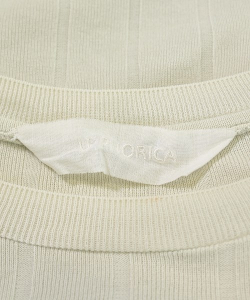 U PHORICA（ユーフォリカ）ニット・セーター ベージュ サイズ:1(S位) レディース/2200622041346